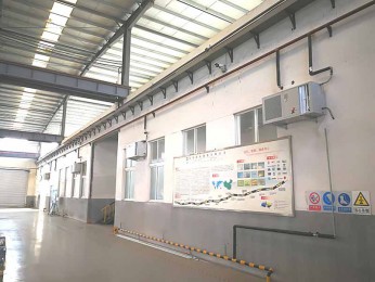 青島鑄造車(chē)間5000平采暖制冷工程2